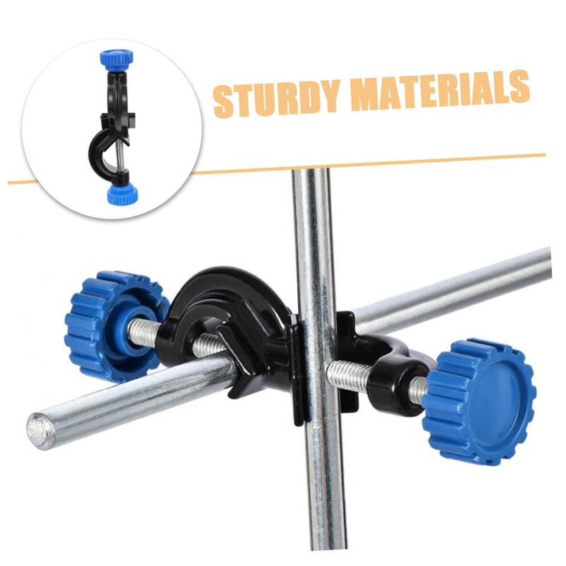 BUGUUYO 3pcs Laboratory Equipment Cross Clamp Holder with Boss Head