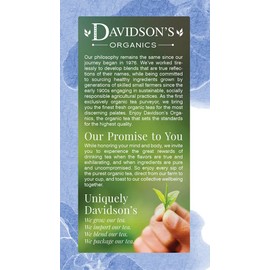 Davidson's Organics, Tulsi Signature Spice, 25-count Tea Bags, Pack of 6