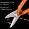 TXWTXPJ-2Pack Fiber Optic Cable Cutter Scissors - Stainless Steel Precision