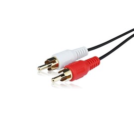 LIWEARE Pack of 2 3.5 mm Female to 2 RCA Male Stereo Audio Y Cable, Aux Jack Cable Adapter Cable Y Splitter Stereo, Compatible for TV, Smartphones, MP3, Tablets, Speakers