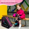 Dafencar Eiskunstlauf Tasche, Eislaufschuhe Tasche für Erwachsene und Kinder, Schlittschuh