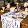 Ambiente Coffee Cup Lavender Shades White 400 ml Tea Cup