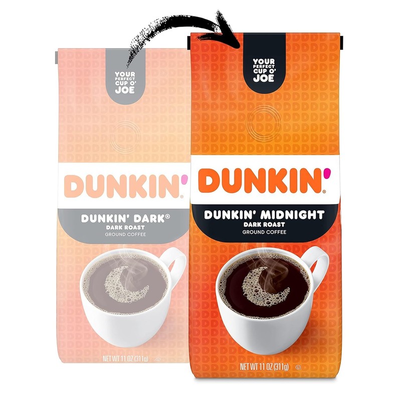 Dunkin' Donuts Dunkin' Dark Roast Ground Coffee (Pack of 2)