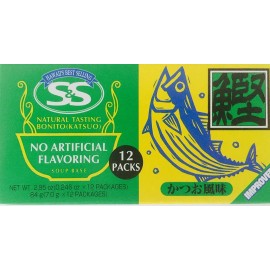 S&S Natural Bonito Katsuo Instant Soup Base 2 - 12 Packs Made in Japan