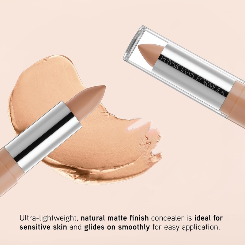 Physicians Formula Gentle Cover Concealer Stick, Light, 0.15 oz.