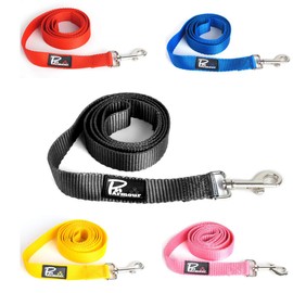 Pet Armour Dog Lead, Nylon Dog leash Adjustable Heavy Duty Anti slip Training Lead with Padded Handle, Metal Clasps Dog leash, 4ft and 6ft