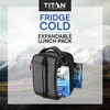 Titan High Performance Insulated Expandable Lunch Pack - Sharkskin Gray
