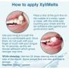 OraCoat XyliMelts Dry Mouth Relief Oral Adhering Discs Slightly Sweet