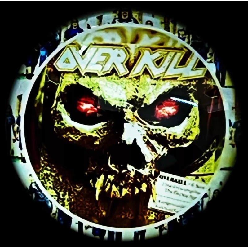 OVERKILL FEEL THE FIRE FIVE LARGE PINS🤘
