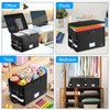 File Box with Lock - Fireproof Document Box File Organizer