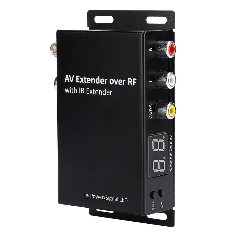 Digital Set Top TV Box RF AV Extender Repeater Adapter