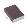 TEHAUX 4pcs Double Sided Sponge Emery Papers for Home Polishing