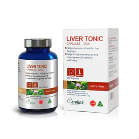 Careline Blue Summit Liver Tonic (Milk Thistle) 200 Capsules