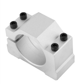 52 / 65 mm Spindle Motor Mount, Aluminium Mounting Spindle Clamp Bracket for 3D Printing CNC Engraving Millng Machine (52 mm)