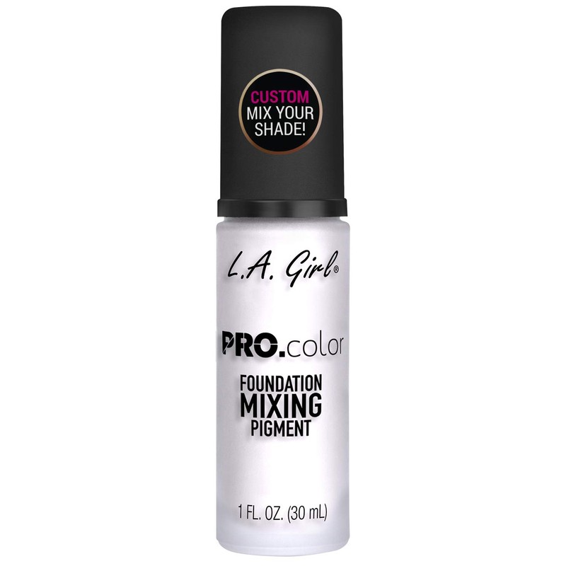 L.A. Girl - Pigmento mezclador Pro Matte, blanco, 1 onza