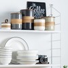 Miamolo Spice Jars with Lid, Coffee Container Kitchen Food Storage