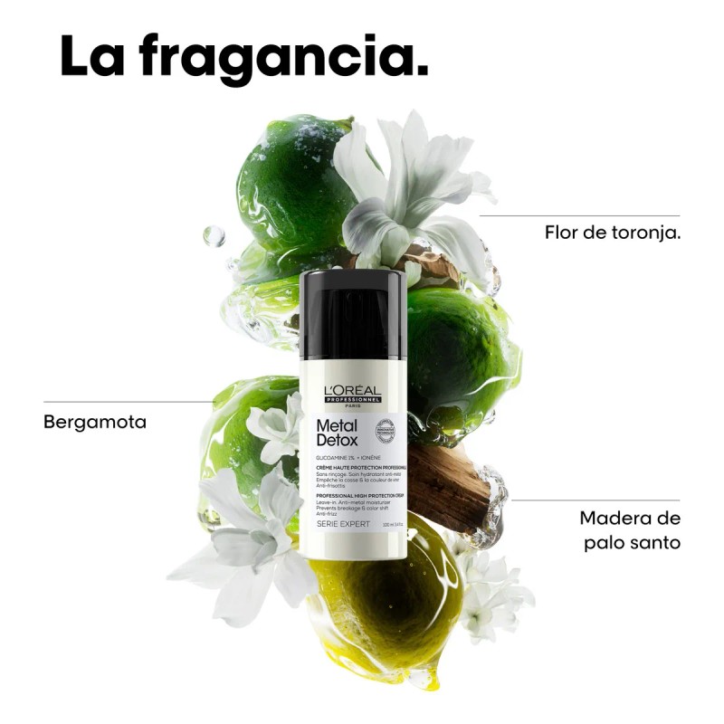 Crema De Alta Proteccin Metal Detox 100 Ml LOral Professionnel