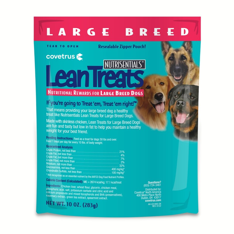 Covetrus Nutrisential Lean Treats for Large Dogs - Soft Dog
