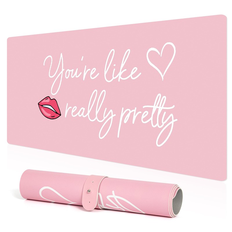 Makeup Mat for Vanity, Dual-Sided Vanity Top Protector Mat Waterproof