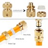 Wzzy Gurden Tap Adapter, Universal Kitchen Tap Hose Connector &