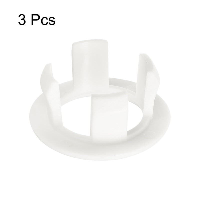 uxcell Sink Trim Overflow Cover, 3Pcs Sink Overflow Rings Bathroom