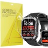 Blueshaweu Screen Protector Compatible with Blackview Smartwatch Men's 2.01 Inch