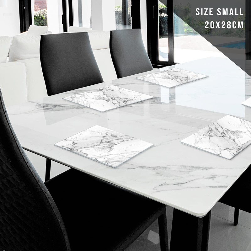 Glass Chopping Board | Non Slip Worktop Saver for Kitchen