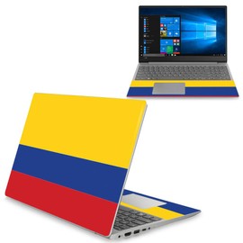 MightySkins Skin Compatible with Lenovo Ideapad 330S 15" (2018) - Colombian Flag | Protective, Durable, and Unique Vinyl Decal wrap Cover | Easy to Apply, Remove, and Change Styles | Made in The USA