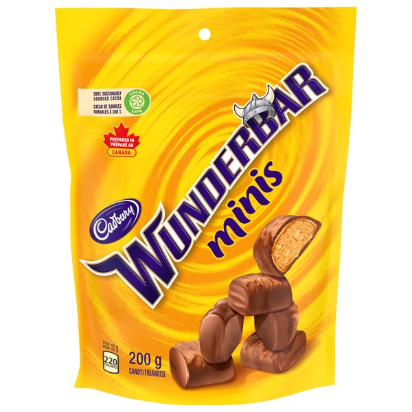 Cadbury Wunderbar Chocolatey Candy Minis, 200 g