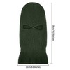 SATINIOR 2-Hole Knitted Ski Mask Full Face Mask Cover Neck
