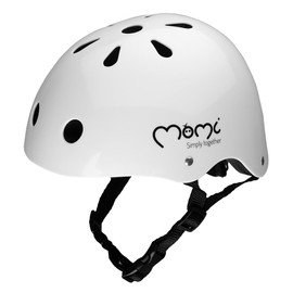 Momi Unisex-Children Mimi Helmet, Grau Matt, 48-58