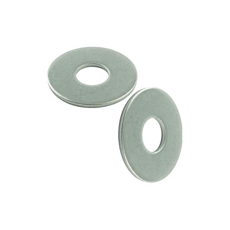 M8 (Pack of 50) Large Washers 8.4 mm - Stainless