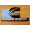 Dodge Ram 2500 3500 BLACK Cummins Turbo Diesel Decal Nameplate