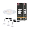 Paulmann 92971 Nova Mini Plus LED Recessed Light Coin Set