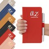 Address Book A-Z Red Index Hard Back Slim Address &