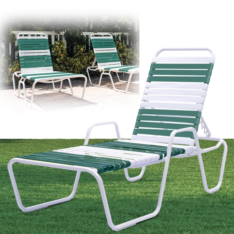 LukLoy 2" Wide 20ft Long Vinyl Straps for Patio Chairs