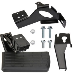 Mocar7 Rear Bed Step Compatible with Ford F-250 F-350 F-450 Super Duty 2017-2021 Retractable Bumper Step