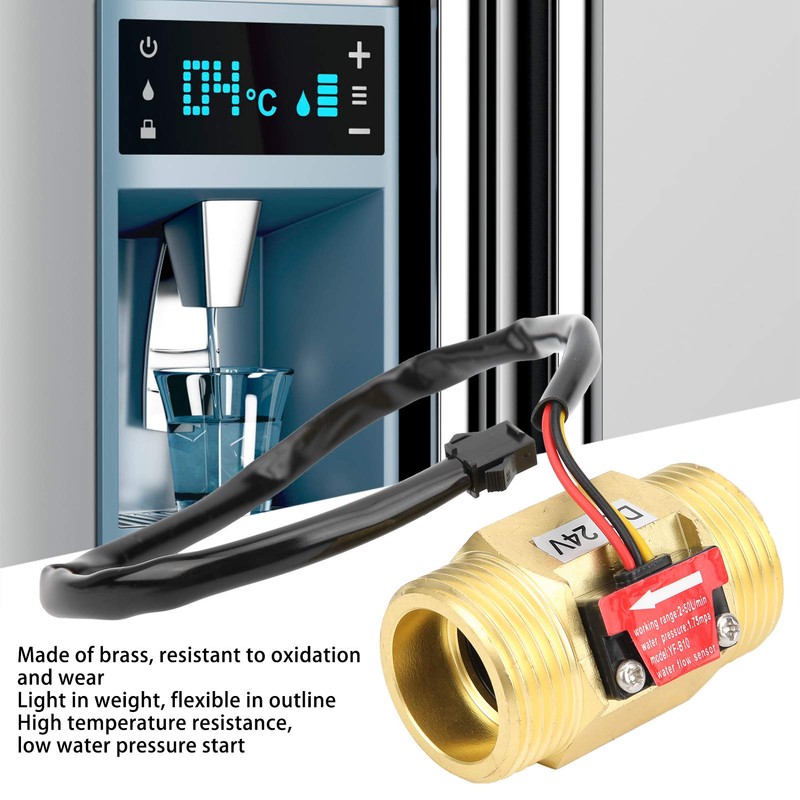 Hall Flowmeter, YF-B10 Water Flow Sensor, Hall Flowmeter, 1 Inch