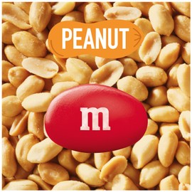 M&M's Peanut Chocolate Candies - Pack of 2 - Perfect for Any Occasion - Great Tasting Candy that All Generations Love - Colorful Candy Shell with Chocolate and Peanuts