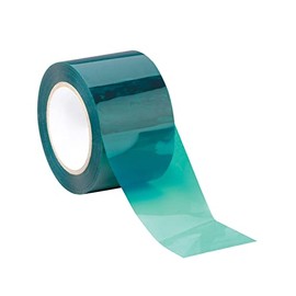 Caplugs SH-47527 2 Mil Thick Green Polyester Tape - PC21-0750 Powder Coating, E-Coating, Anodizing and Other High-Temp Masking Applications - 3/4" x 72 yds, Green (1 roll)