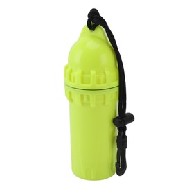 Kayak Container Bottle,Underwater Capsule Container Dry Storage Bottle with Clip for Diving, Snorkeling, Surfing, Kayaking (Yellow)