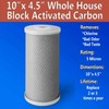 Ronaqua Big Blue CTO Carbon Block Water Filters 4.5" x