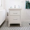 Ravinte 3 Pack 3-3/4 Inch Kitchen Square Cabinet Handles Satin