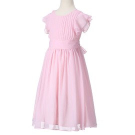 Happy Rose Flower Girl's Dress Prom Party Dresses Bridesmaid Dress Blush Pink 10