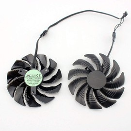 88MM PLD09210S12HH T129215SU 4Pin Cooler Fan for Gigabyte GeForce GTX1060 1070 GTX 1050ti GTX 960 RX570 RX470 Graphics Card Fan (A Set)