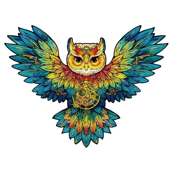 Robotime Puzzle Wooden Owl 200 piece By Robotime