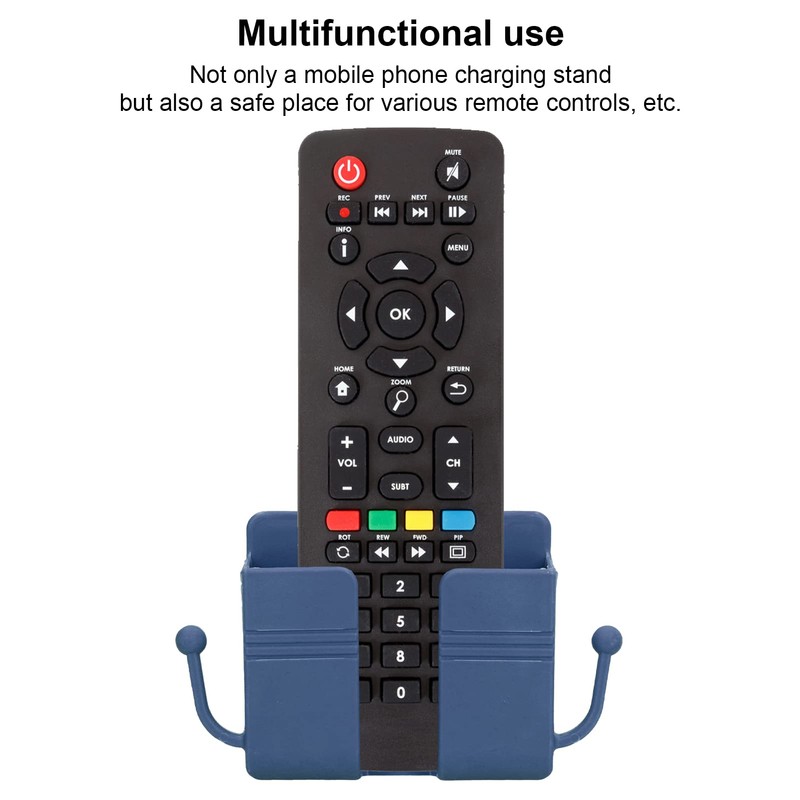Restokki Remote Control Holder Wall Mounted Storage Box Wall Mount