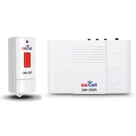 Mid-Range Wireless Chime Bell DW-250RT Wireless Alarm