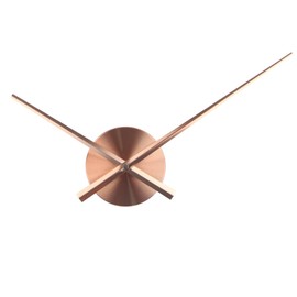 Timelike, 3D-Uhrzeiger, Große Wanduhrzeiger, nadelförmig, Für Wanduhren zum selber Bauen, Dekoration, Quarz-Uhr-Mechanismus, Zubehör (Copper)