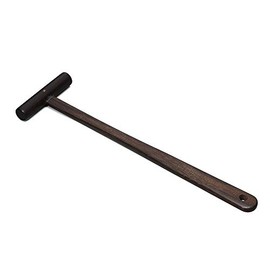 Altarya Takita Shoten Ebony Branch (Shimoku) 2 Size Head Length 8.7 inches (22 cm) x Head Width 2.4 inches (6 cm) ◆ Koji Wood / Shumoku / Raga / Taju / Fushu-shumoku / Haga / Koku / Tsukuru / Temple Buddhist Equipment [Takita Shoten Issued Certificate]